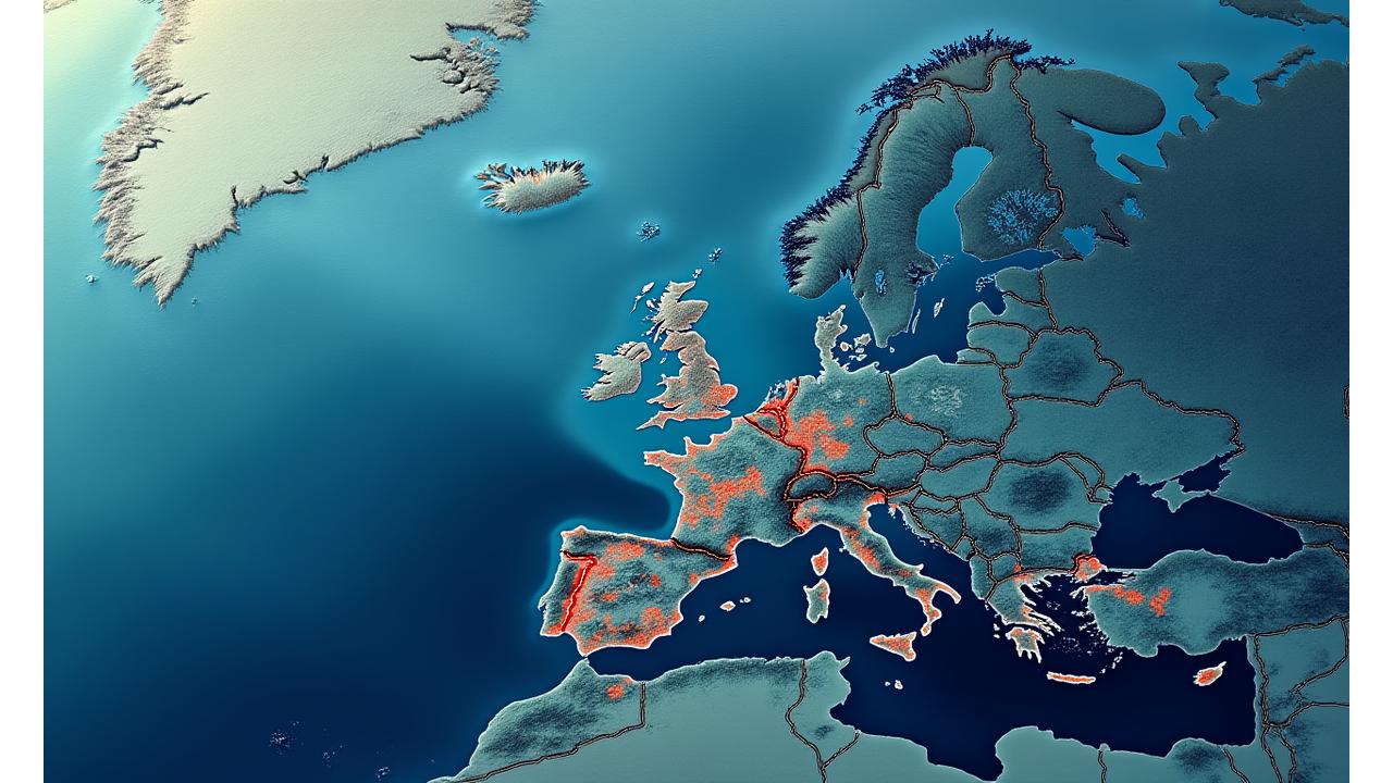 Karte ar kontrastējošām piesārņojuma zonām pirms un pēc sanācijas (dinamisks UI)